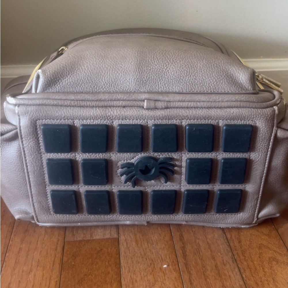 Itzy Ritzy Gray Backpack Set - Picture 6 of 8